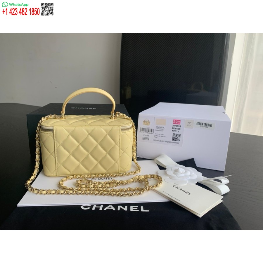 Replica Chanel 1:1 Specchio 22 Top Giallo Ap2199