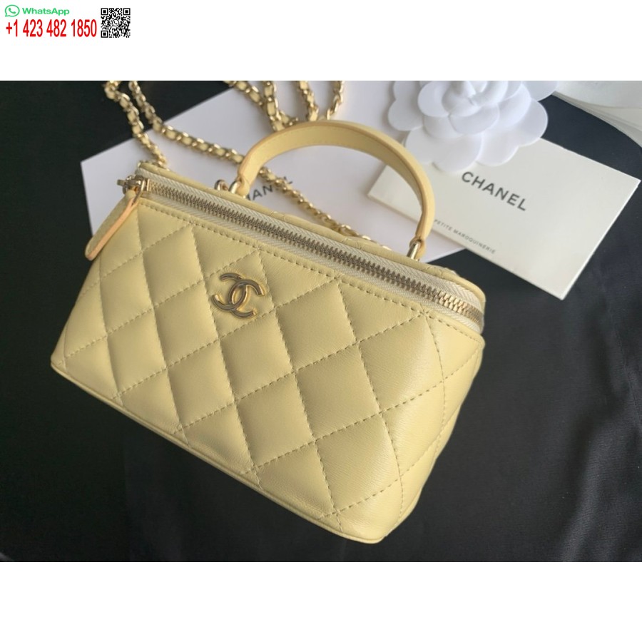 Replica Chanel 1:1 Specchio 22 Top Giallo Ap2199