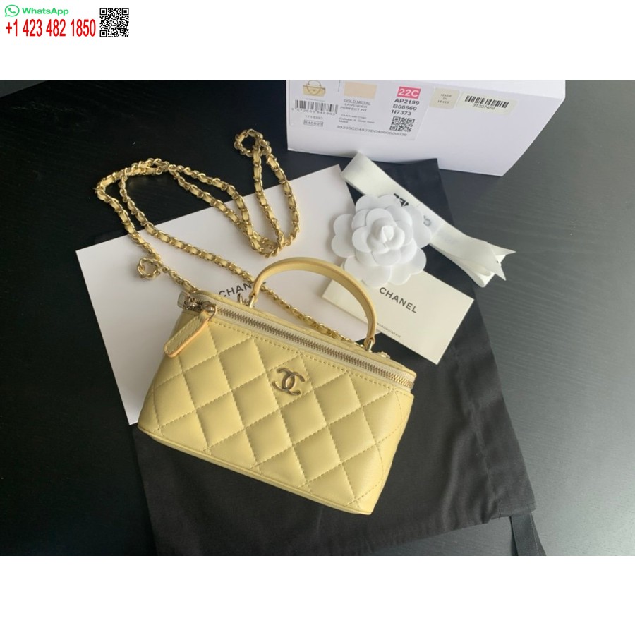 Replica Chanel 1:1 Specchio 22 Top Giallo Ap2199