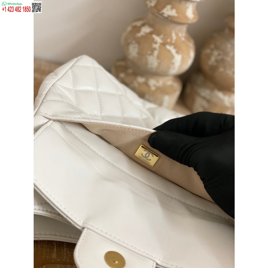 Replika Chanel Cf Mini Luxus 3690 Replika Biela