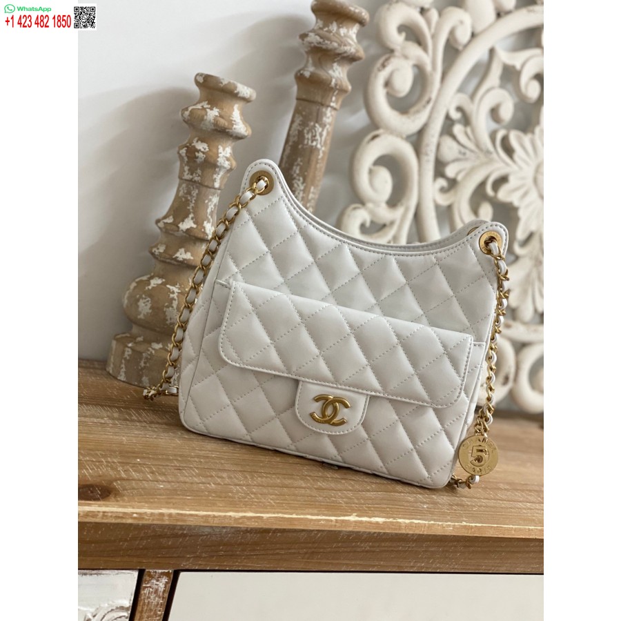 Replika Chanel Cf Mini Luxus 3690 Replika Biela