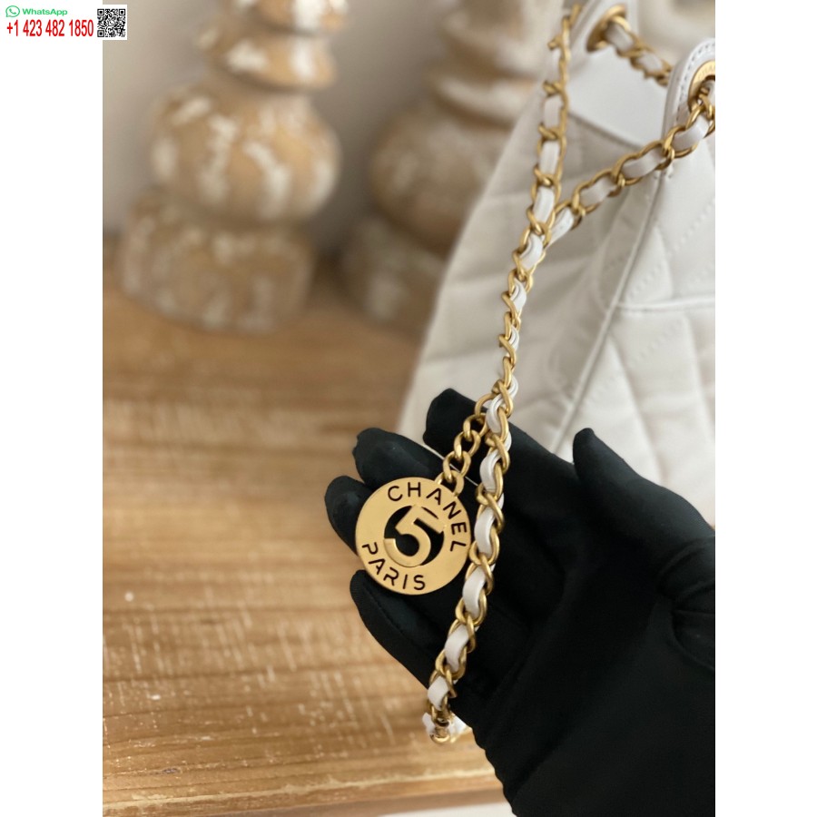 Replika Chanel Cf Mini Luxus 3690 Replika Biela