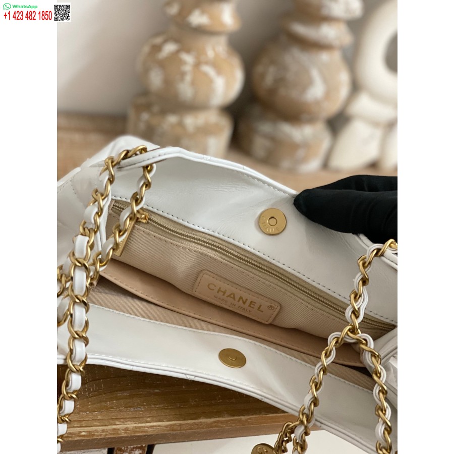 Replika Chanel Cf Mini Luxus 3690 Replika Biela