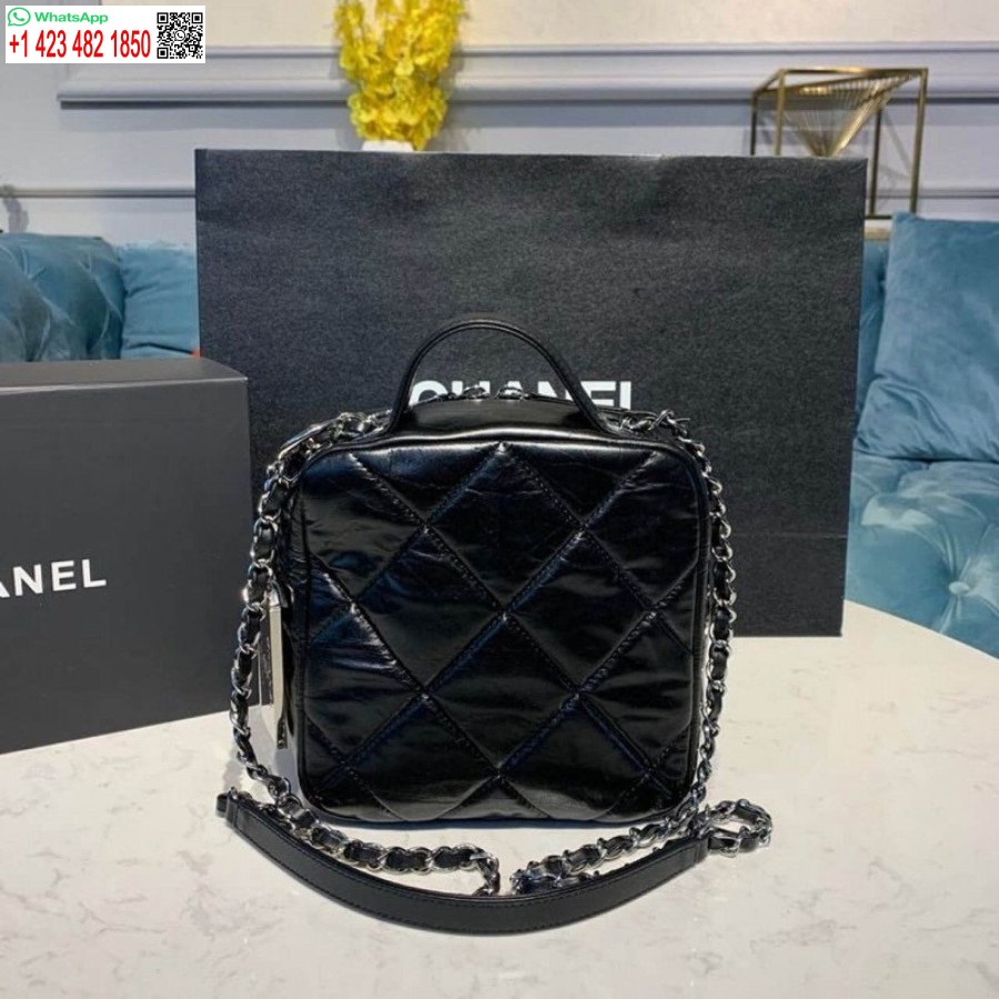 Vysoká Replika Uk Chanel Puzdro Na Fotoaparát Taška 18 Cm As1323