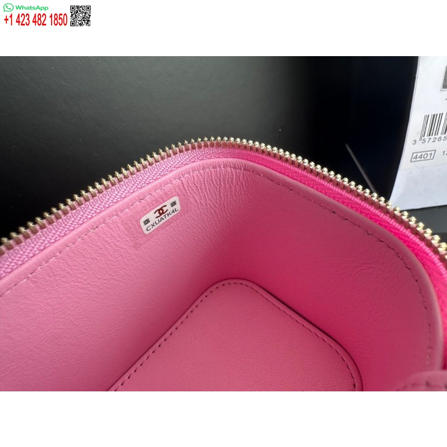 Replica Chanel Yläkytkin Ketjurakenteella Korkealaatuinen Vasikannahka Ja Kullanvärinen Metalli Pinkki Ap3203