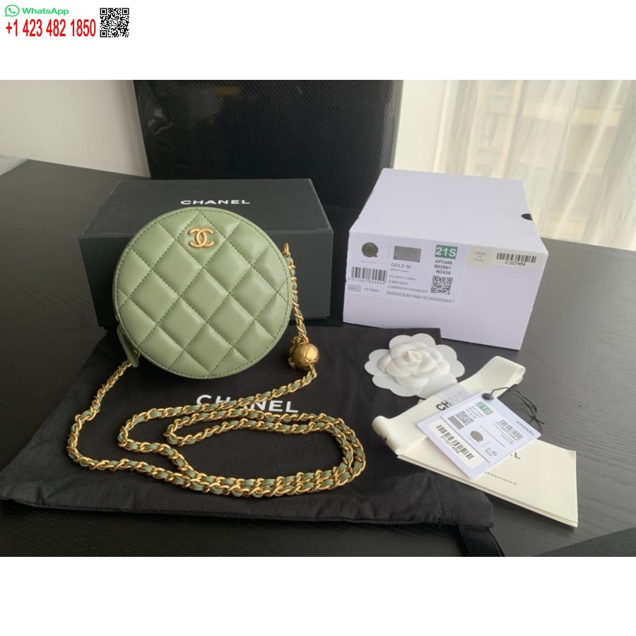 Replica Chanel Ohanel Moda Knockoff Verde 1449