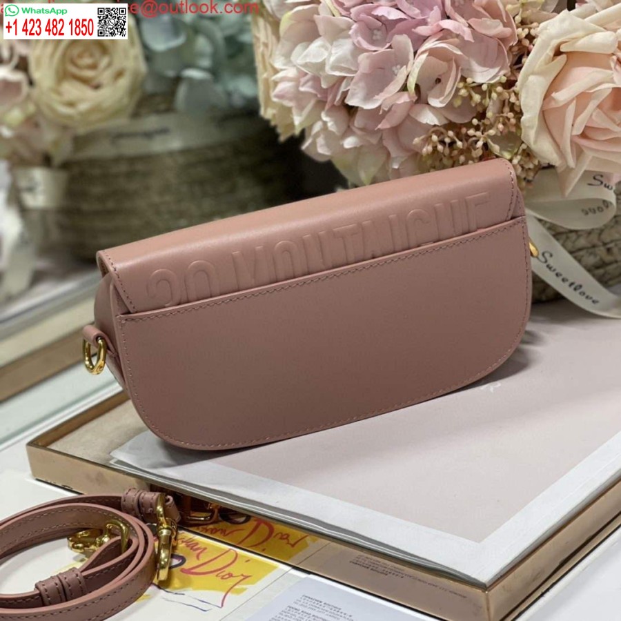 Replika Dior M9327 Dior Bobby Bag East West Pink Box Teletina