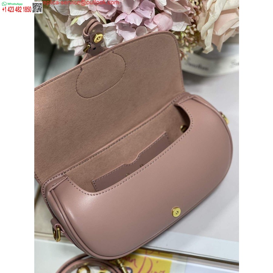 Replika Dior M9327 Dior Bobby Bag East West Pink Box Teletina