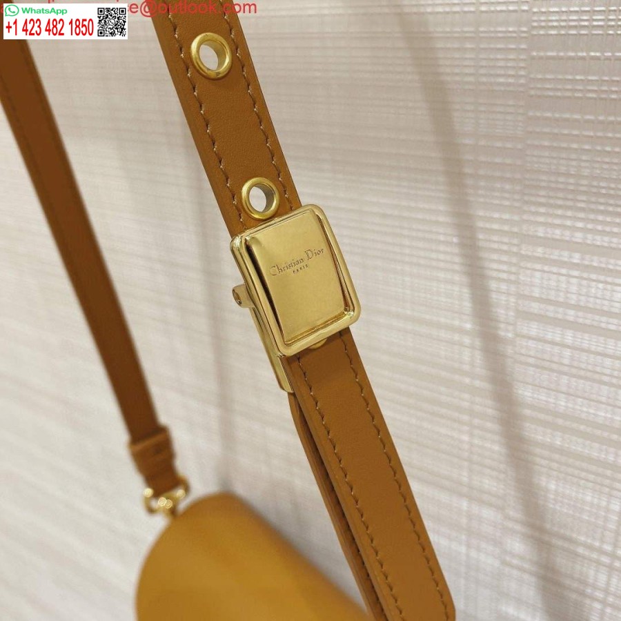 Replica Dior M9327 Borsa Dior Bobby East West Scatola Marrone In Pelle Di Vitello