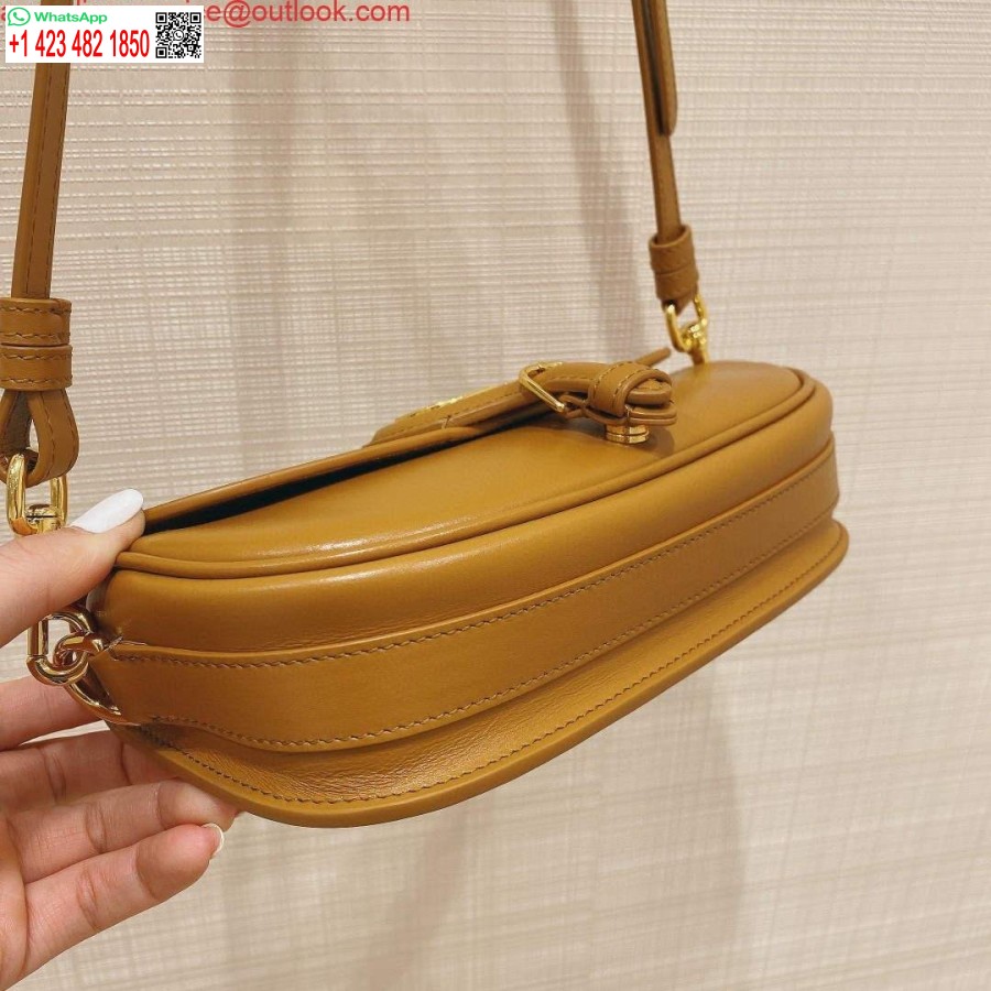Replica Dior M9327 Borsa Dior Bobby East West Scatola Marrone In Pelle Di Vitello