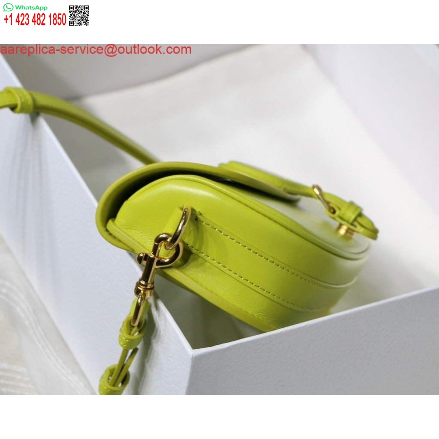 Replica Dior M9327 Dior Bobby Bag East West Box Blauzdos Geltona