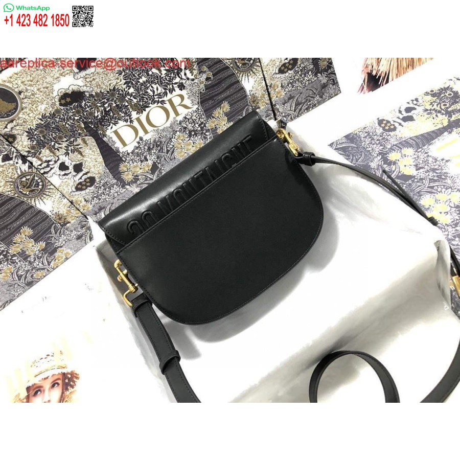 Replica Dior M9319 Medium Dior Bobby Bag Black Box Vasikanahk