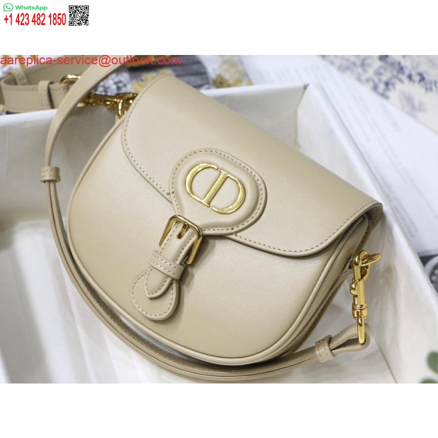 Replica Dior M9317 Borsa Bobby Piccola Scatola Beige In Pelle Di Vitello