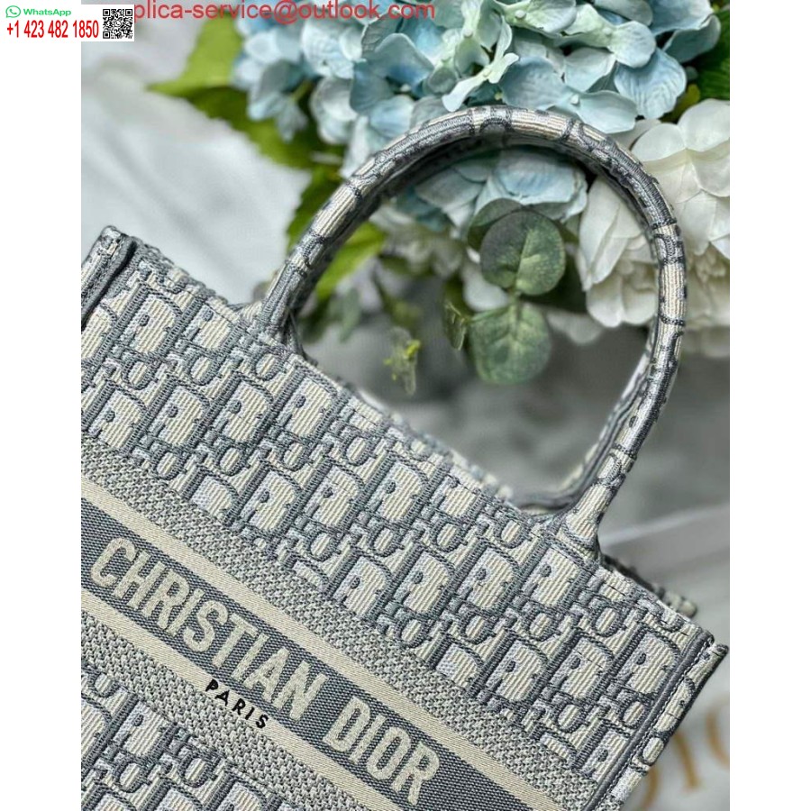 Replika Dior Torbica Za Knjige M1265 Mali Dior Kosi Vez Siva