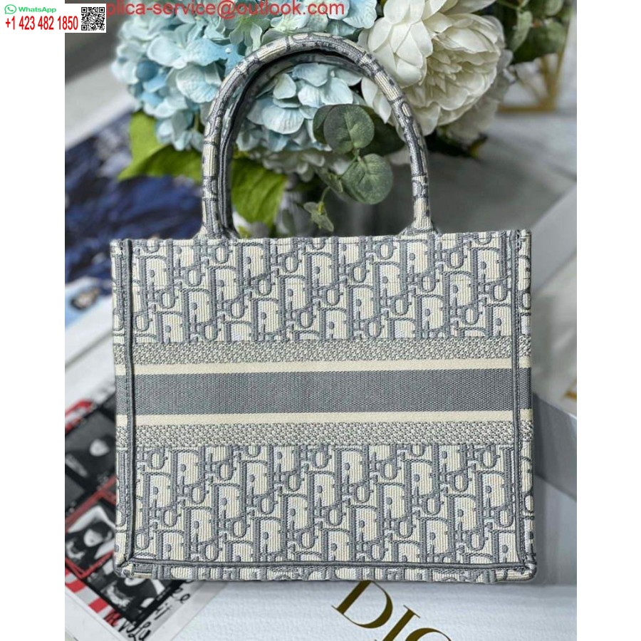 Replika Dior Torbica Za Knjige M1265 Mali Dior Kosi Vez Siva
