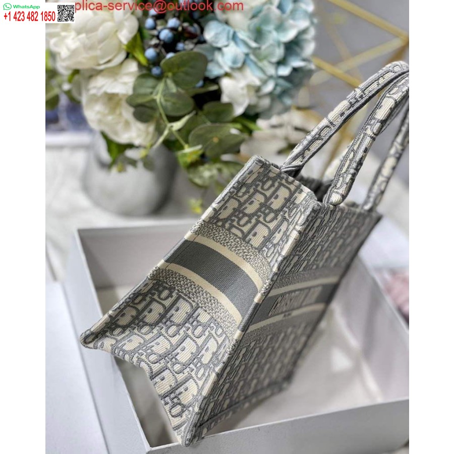 Replika Dior Torbica Za Knjige M1265 Mali Dior Kosi Vez Siva