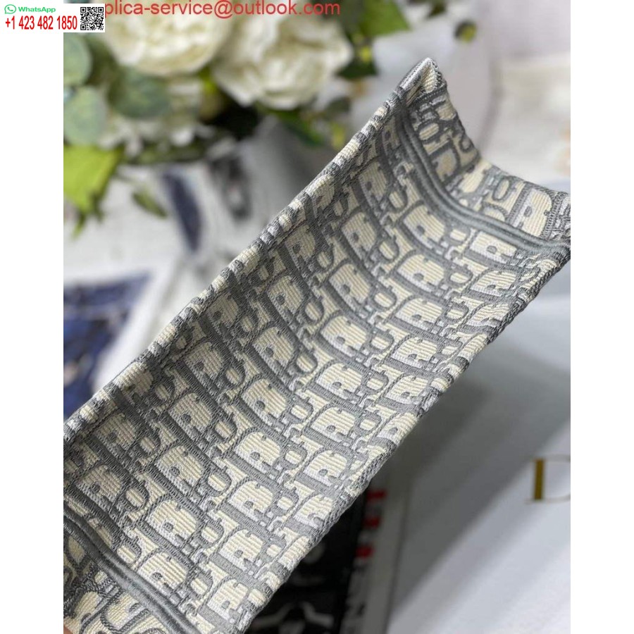Replika Dior Torbica Za Knjige M1265 Mali Dior Kosi Vez Siva