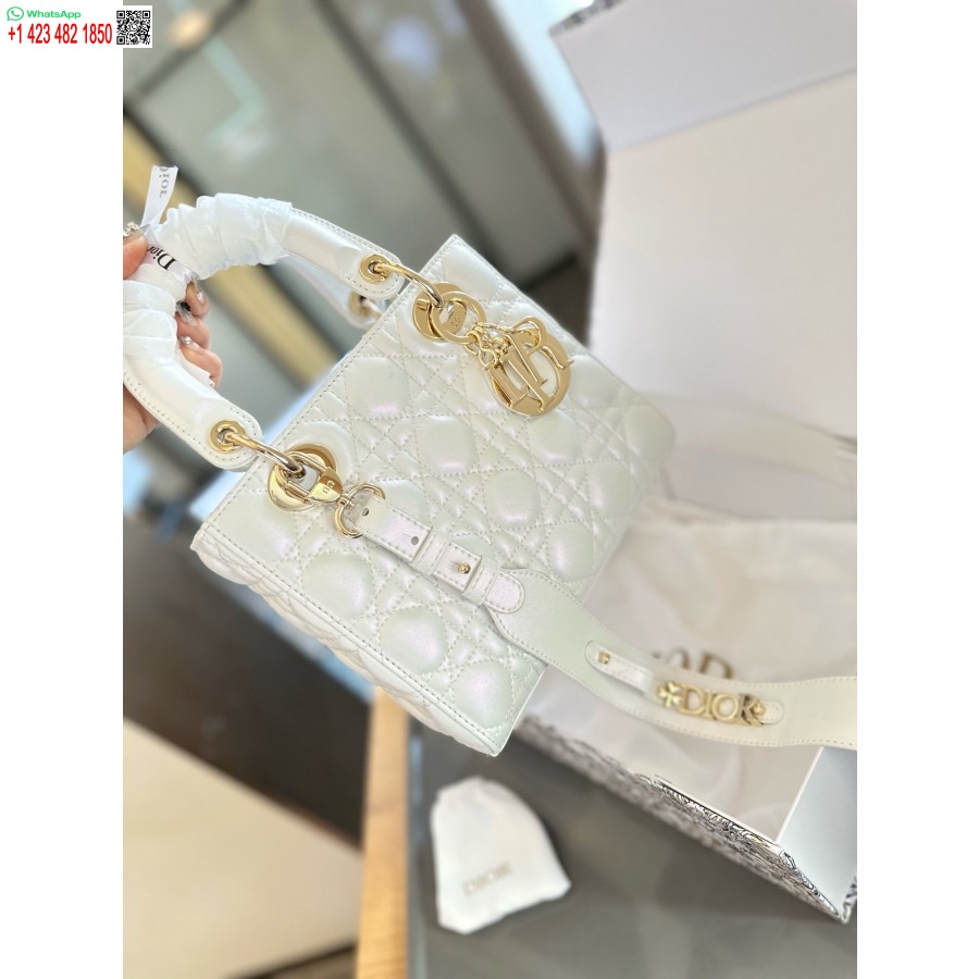 Nou Sosire Dior Princess Anna Tote Bag Geanta De Mana Alba