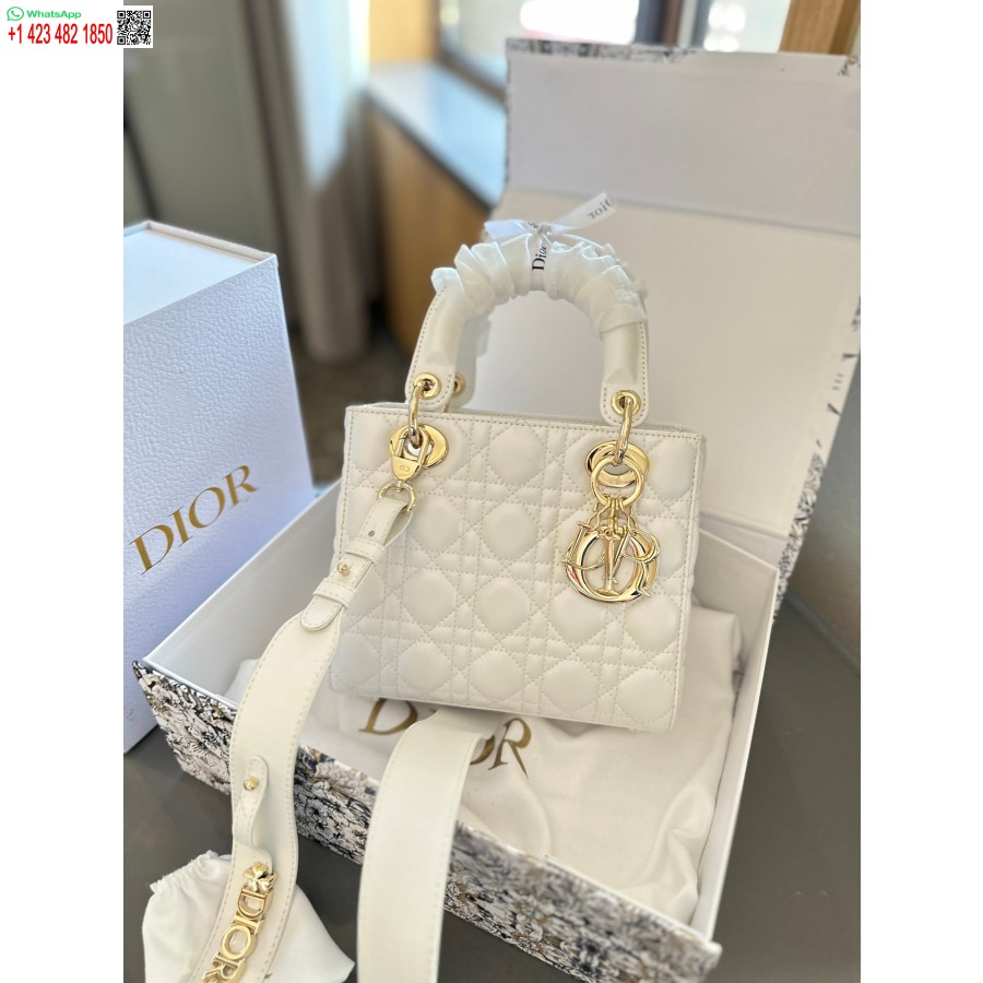 Nou Sosire Dior Princess Anna Tote Bag Geanta De Mana Alba