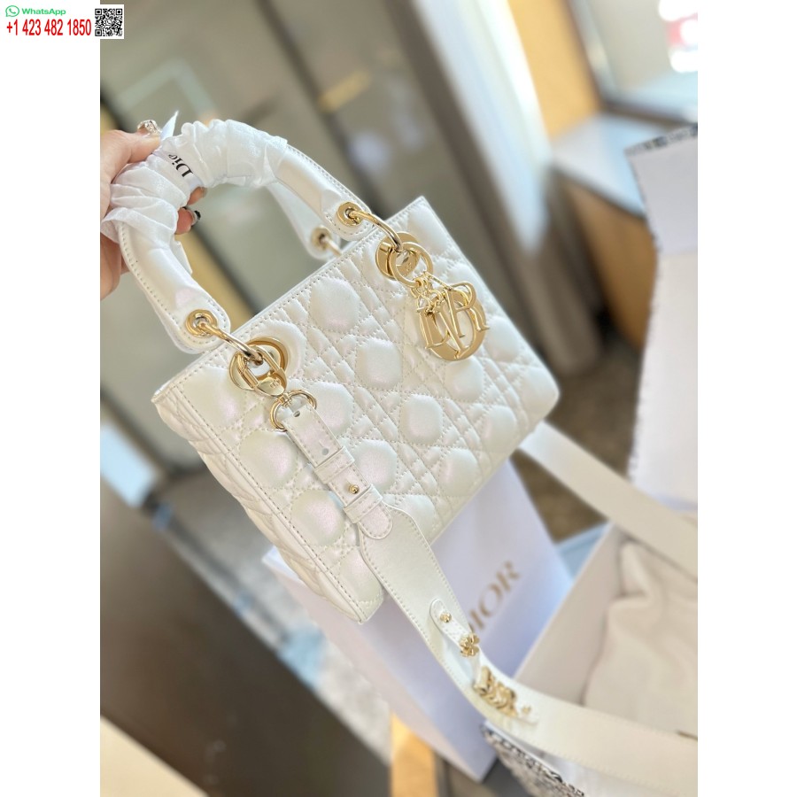 Nou Sosire Dior Princess Anna Tote Bag Geanta De Mana Alba