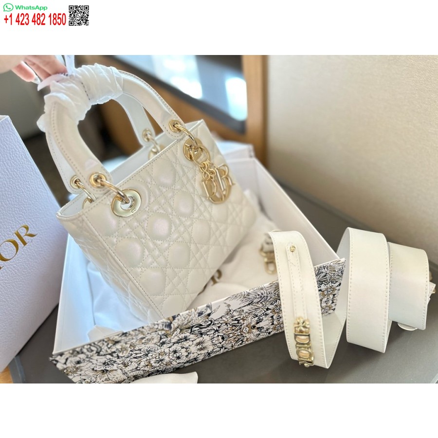 Nou Sosire Dior Princess Anna Tote Bag Geanta De Mana Alba