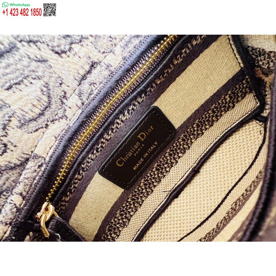 2024 Dior Torba Princeze Anne Torbica S Vezom Jelena Leoparda