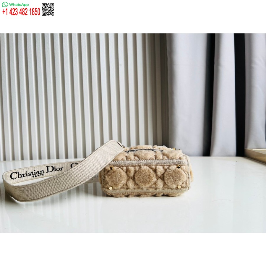 2024 Dior Princess Anna Tote Bag  Deer embroidery Handbag