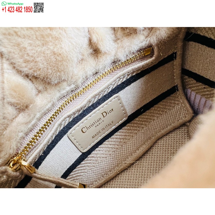 2024 Dior Princess Anna Tote Bag  Deer embroidery Handbag