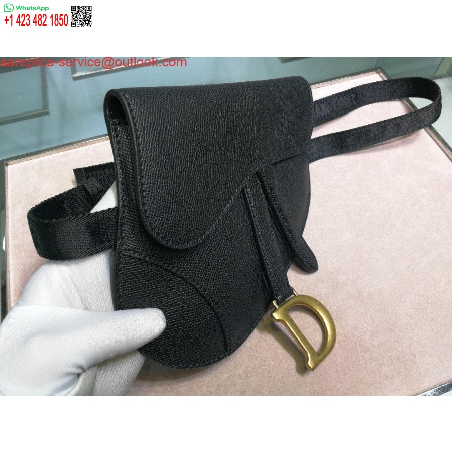 Replica Dior Satulavyölaukku S5632 Mustarakeinen Vasikkanahka