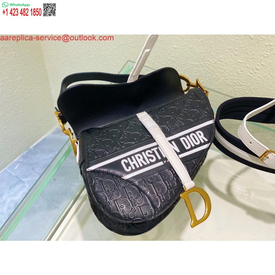 Replica Dior Satulalaukku M0446 Musta Vino Rei'itetty Ja Kohokuvioitu Vasikannahka