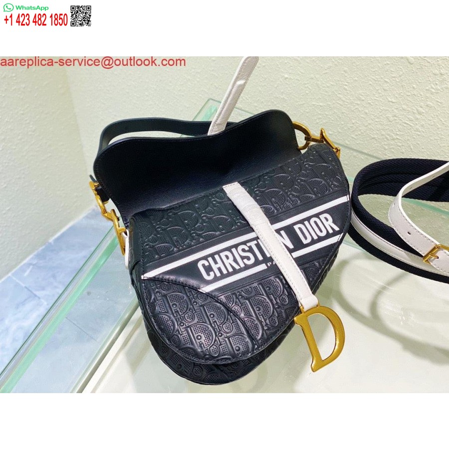 Replica Dior Satulalaukku M0446 Musta Vino Rei'itetty Ja Kohokuvioitu Vasikannahka