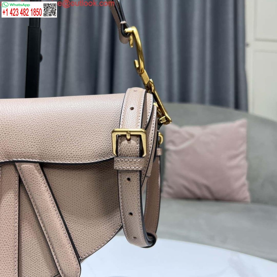 Replica Dior M0455 Salveske Med Stropp Nakenkornet Kalveskinn