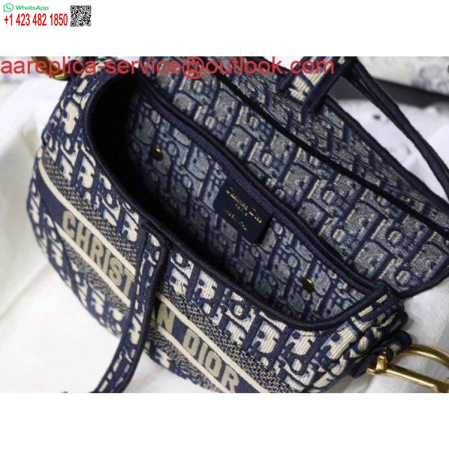 Replica Dior M0446 Zadel Dior Schuine Buidelriem M928 Marineblauw