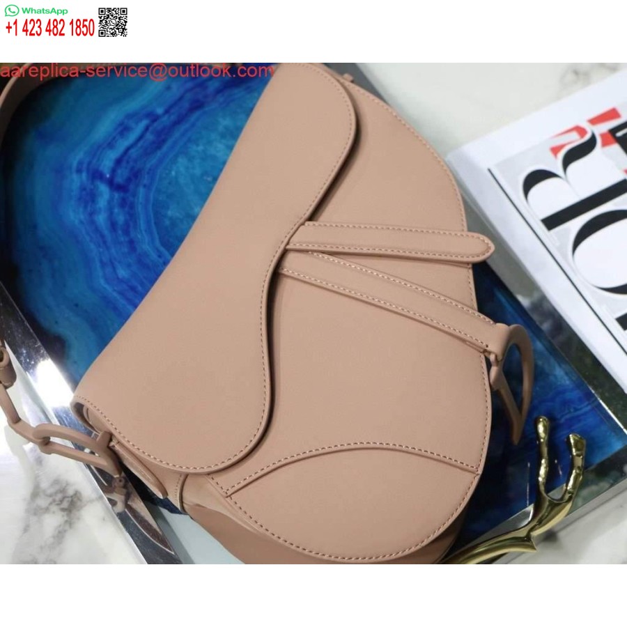 Replica Dior M0446 Dior Zadeltas M0447 Roze Ultramat Kalfsleer