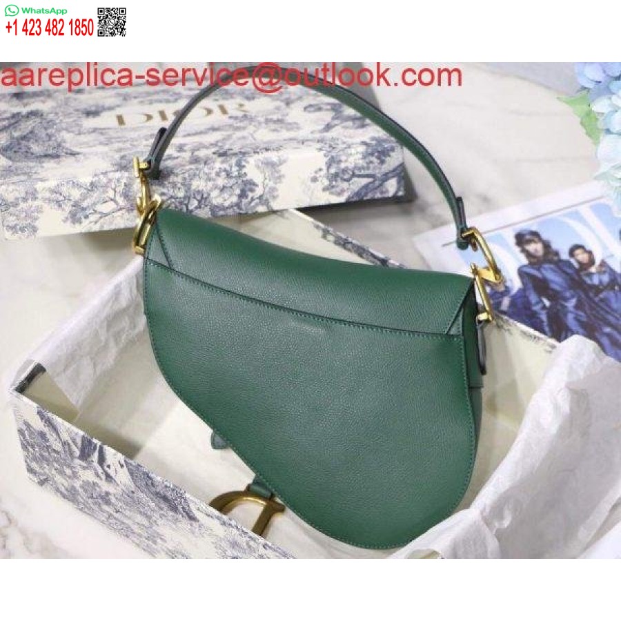 Kopi Dior M0446 Dior Salveske M0447 Grønnkornet Kalveskinn