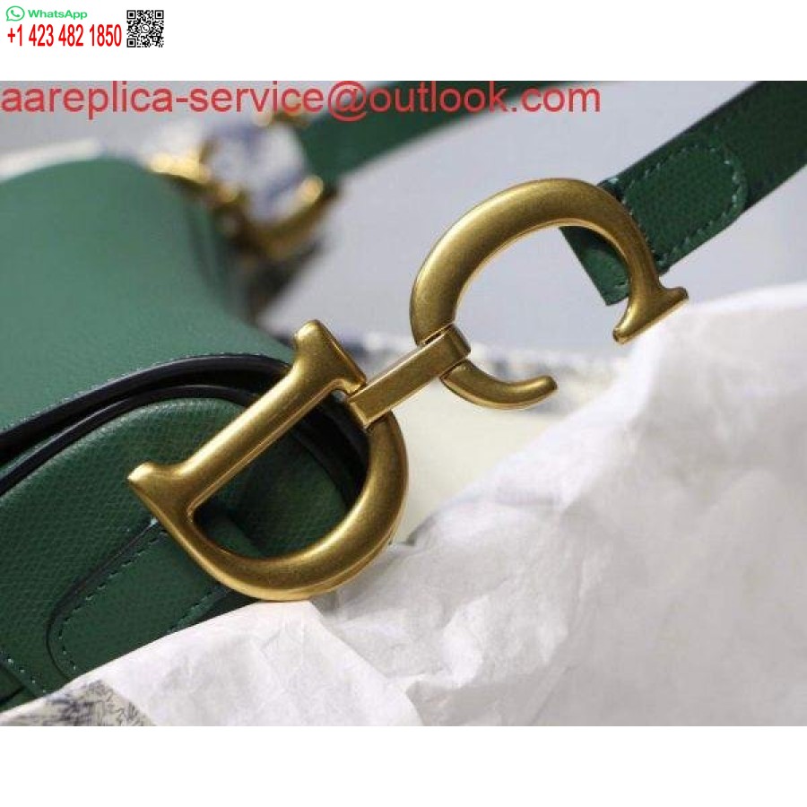 Kopi Dior M0446 Dior Salveske M0447 Grønnkornet Kalveskinn