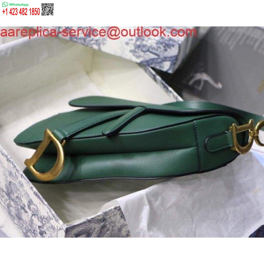 Kopi Dior M0446 Dior Salveske M0447 Grønnkornet Kalveskinn