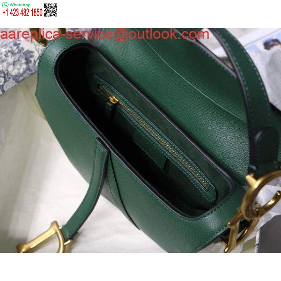 Kopi Dior M0446 Dior Salveske M0447 Grønnkornet Kalveskinn