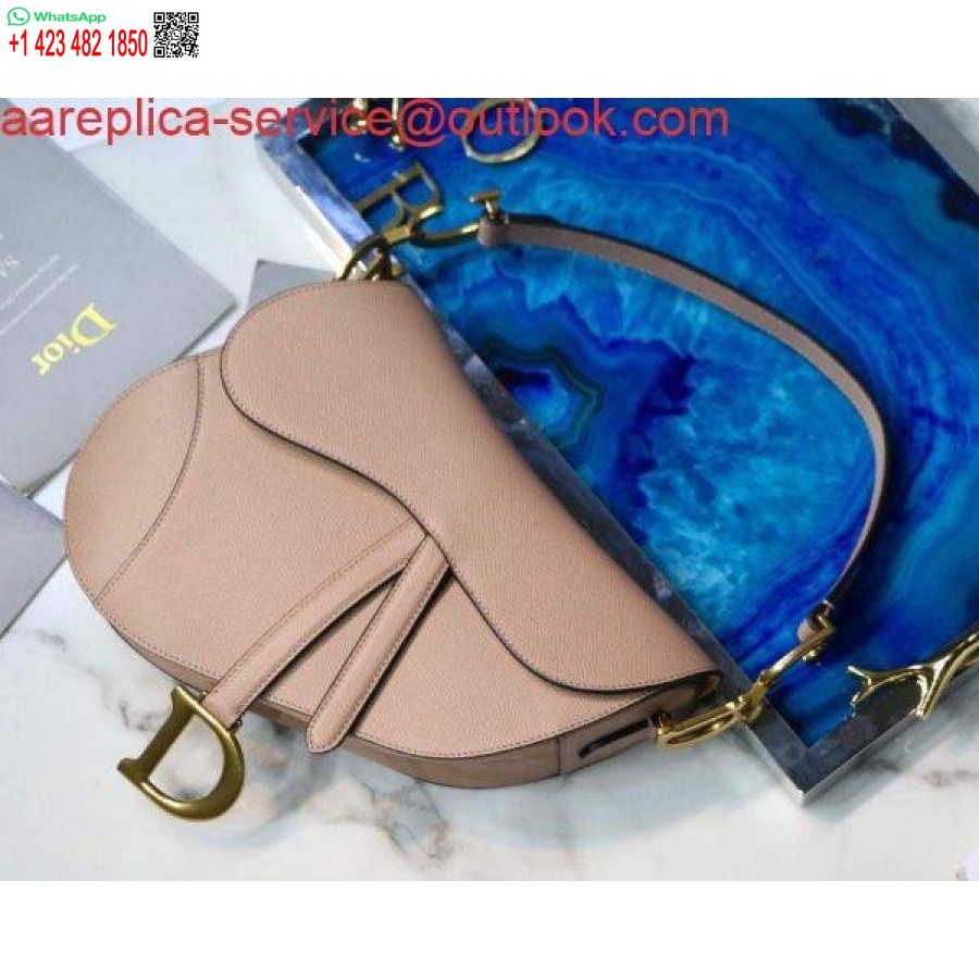 Replica Dior M0446 Dior Zadeltas M0447 Abrikoos Generfd Kalfsleer