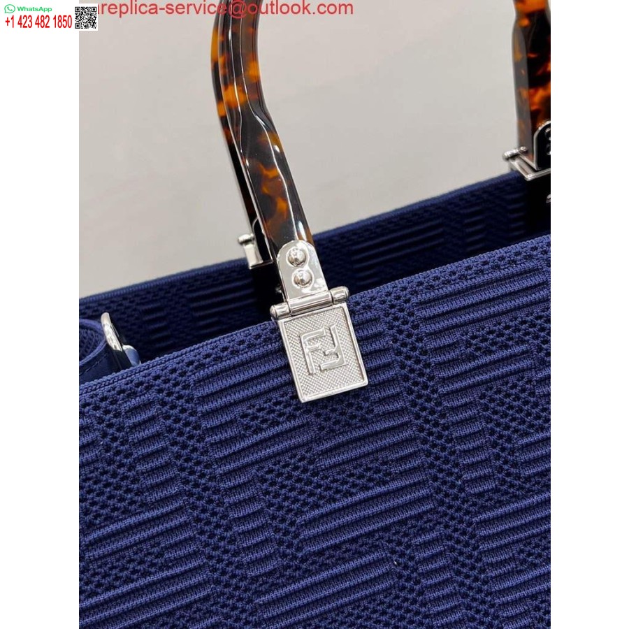 Replika Fendi 8bh386 Sunshine Közepes Fendi Táska 8258 Sötétkék