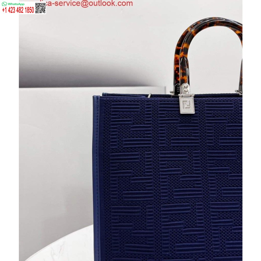 Replika Fendi 8bh386 Sunshine Közepes Fendi Táska 8258 Sötétkék