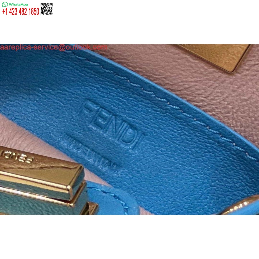 Replika Fendi 7ar993 Fendi Pico Peekaboo Kouzlo Modrá 8385