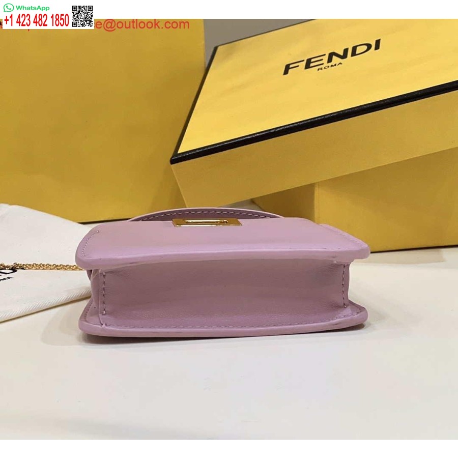 Replica Fendi 7ar993 Fendi Pico Peekaboo Charm 8385 Violet