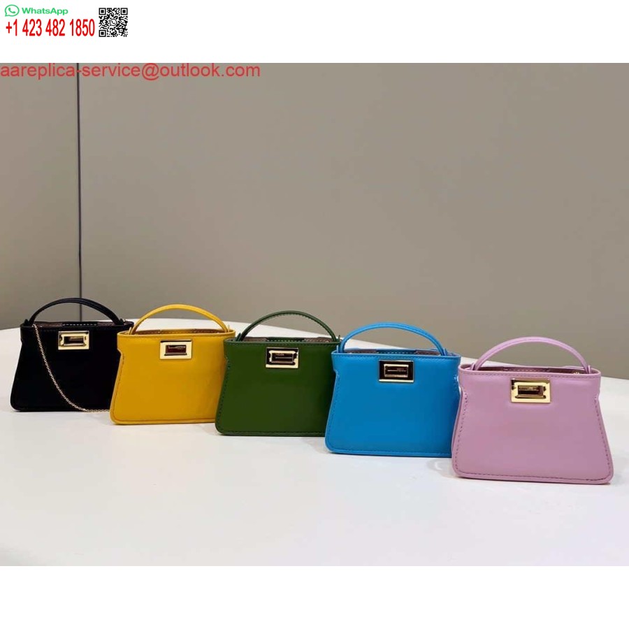 Replica Fendi 7ar993 Fendi Pico Peekaboo Berlock 8385 Grön
