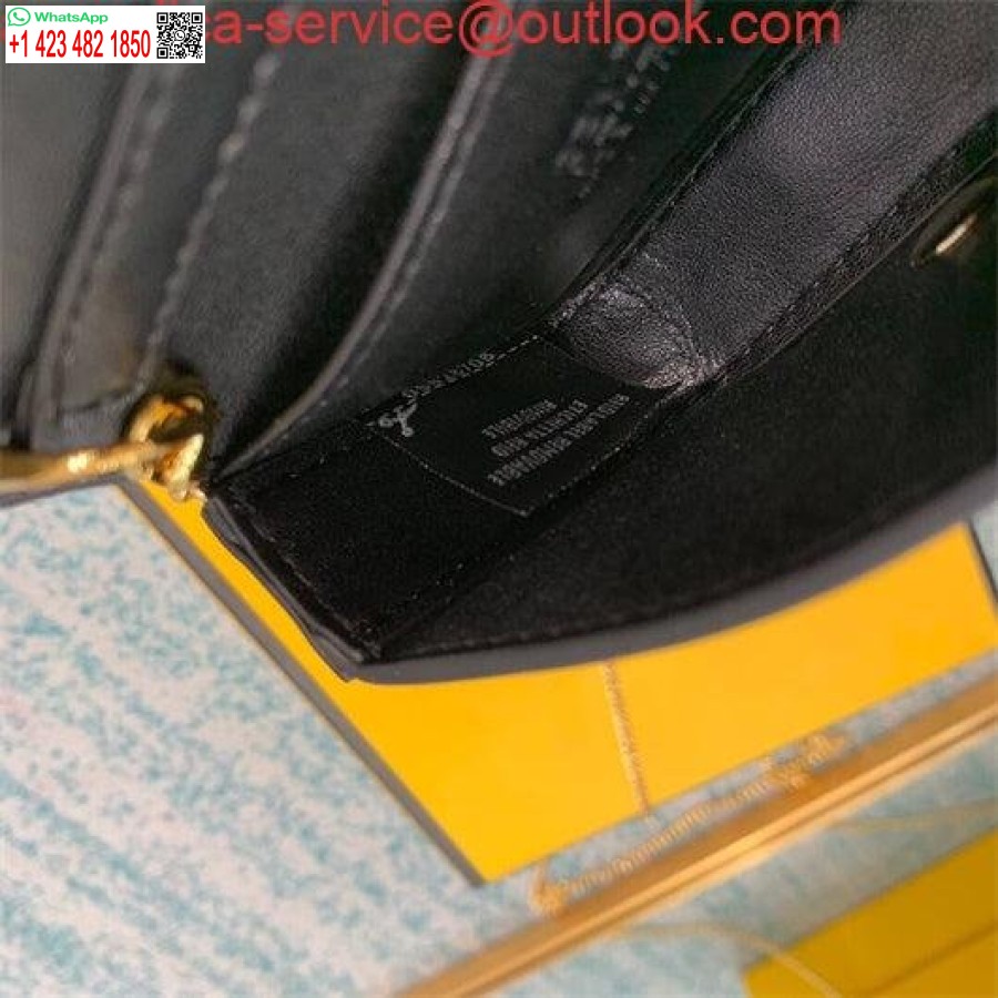 Replika Fendi 6801 Monogram Avslappnad Stil Street Style Samarbete 2-vägs Kedjeväska