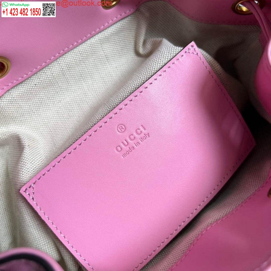 Replica Gucci 702101 Bamboe Rugzak Roze