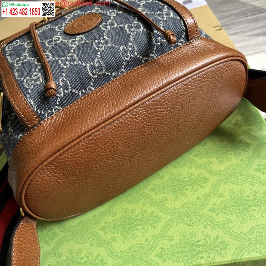 ρεπλίκα Gucci 674147 σακίδιο πλάτης με μπλε μπλε χρώμα