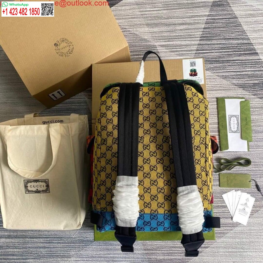 Replika Gucci 658783 Gg Viacfarebný Malý Batoh