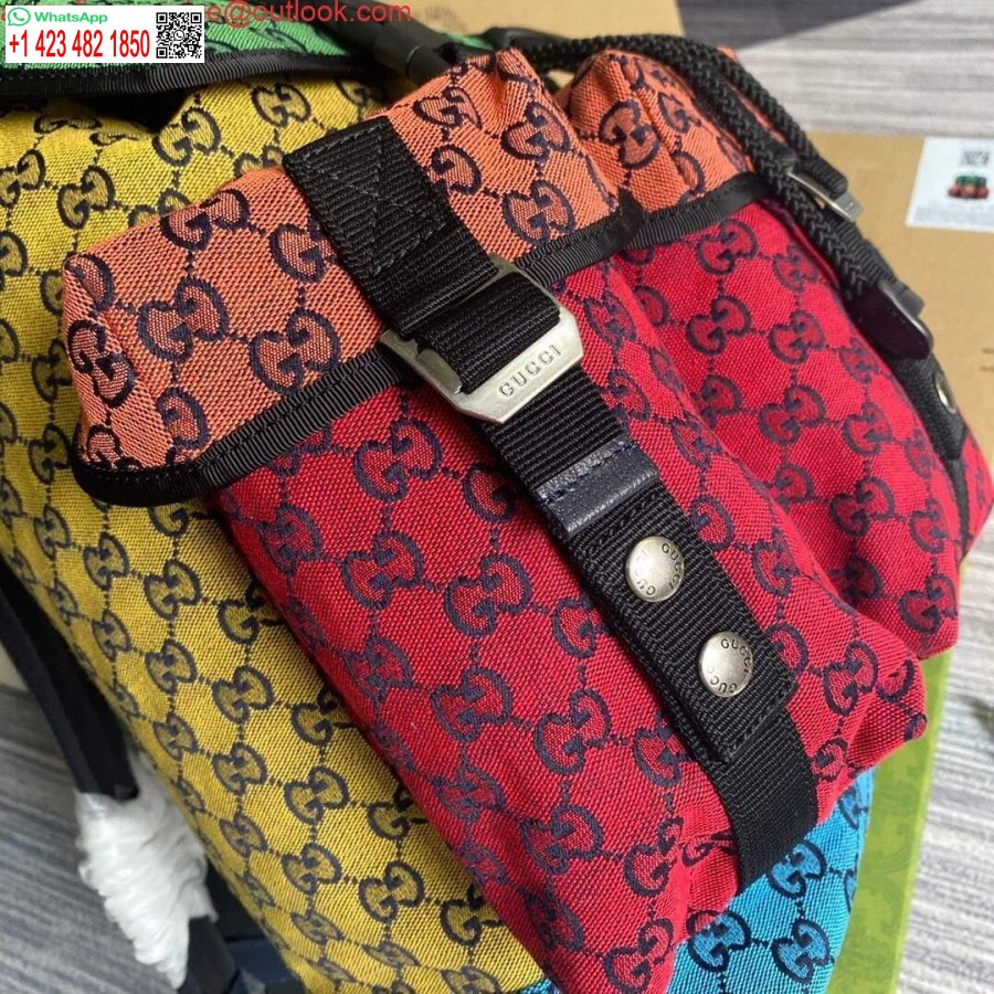 Replika Gucci 658783 Gg Viacfarebný Malý Batoh