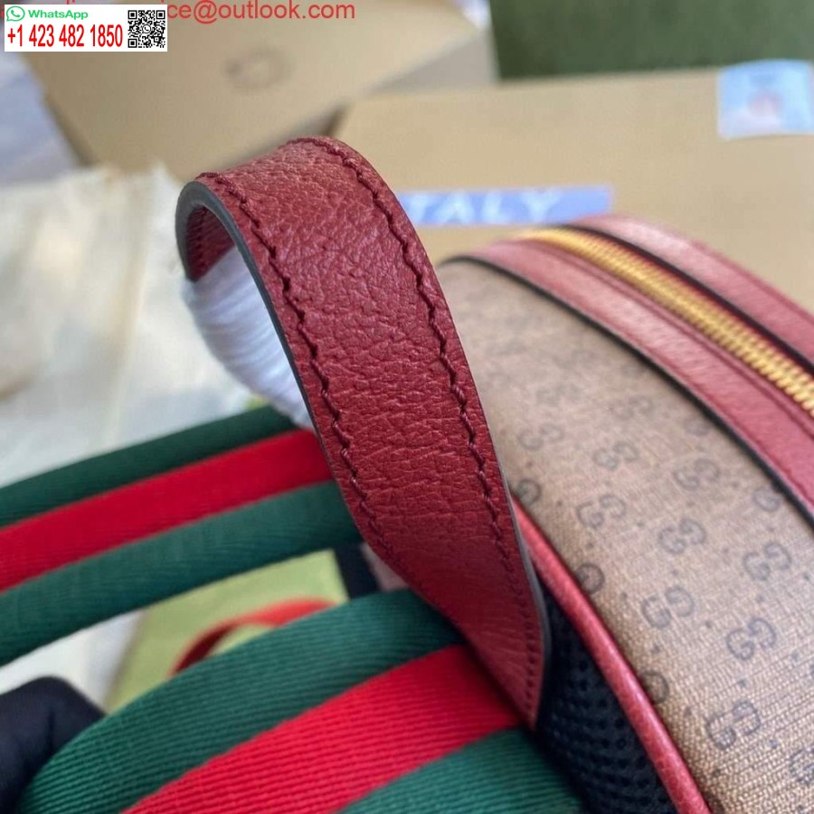 Replika Gucci 647816 Doraemon X Gucci Mini Gg Canvas Küçük Sırt çantası